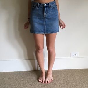 Jean skirt